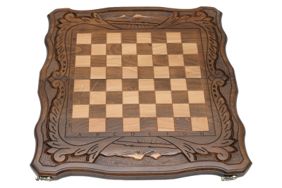 картинка Шахматы + Нарды резные c Араратом 50, Haleyan от магазина Gamesdealer.ru