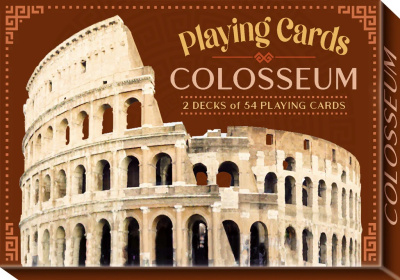 Карты "Colosseum Playing Cards Two Decks" Lo Scarabeo / Две колоды игральных карт Колизей Карты "Colosseum Playing Cards Two Decks" Lo Scarabeo / Две колоды игральных карт Колизей
