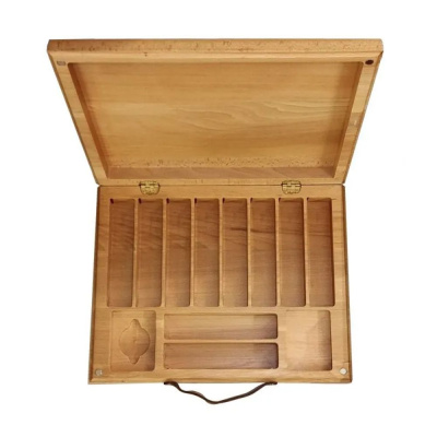 Кейс из бука на 500 фишек для покера, Partida