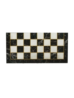 картинка Шахматная доска складная Черный Мрамор XXL, Турция, Yenigun от магазина Gamesdealer.ru