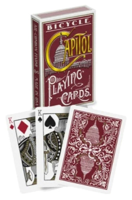 картинка Карты "Bicycle Capitol red" от магазина Gamesdealer.ru