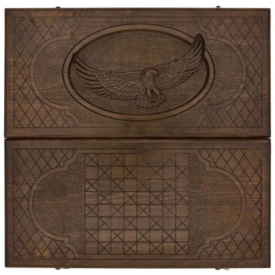 картинка Нарды резные "Орел-3", Ustyan от магазина Gamesdealer.ru