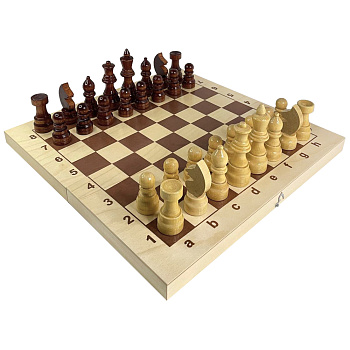 картинка Шахматы "Кировские" большие (Россия, дерево, 43х21.5х6 см) от магазина GamesDealer.ru