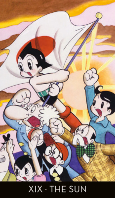 картинка Карты Таро "Tezuka Tarot Cards and Book Kit" Lo Scarabeo / Набор карт и книг Таро Тэдзука от магазина Gamesdealer.ru