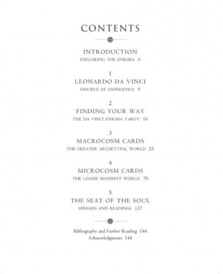 картинка Карты Таро "The Da Vinci Enigma Tarot Cards and Book Set" Schiffer Publishing / Набор карт Таро «За  от магазина Gamesdealer.ru