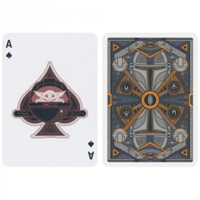 картинка Карты "Theory11 Mandalorian V2 Stars Wars playing cards" от магазина Gamesdealer.ru