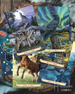 картинка Карты Таро "Everyday Witch's Familiars Oracle" Llewellyn / Фамильяры Повседневной Ведьмы - Оракул магазин Gamesdealer.ru являющийся официальным дистрибьютором в России  картинка Карты Таро "Everyday Witch's Familiars Oracle" Llewellyn / Фамильяры Повседневной Ведьмы - Оракул от магазина Gamesdealer.ru