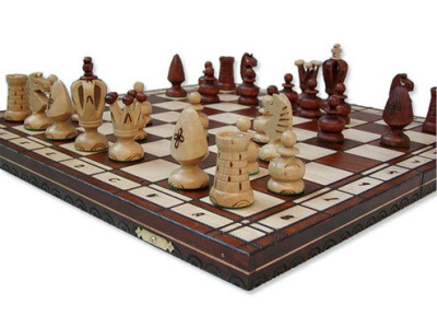 картинка Шахматы "Королевские 48" (Польша, дерево, 48х24х5см), Madon от магазина Gamesdealer.ru