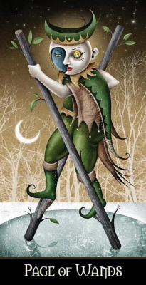 картинка Карты Таро "Deviant Moon Tarot Borderless Edition" Италия US Games / Таро Безумной Луны от магазина Gamesdealer.ru