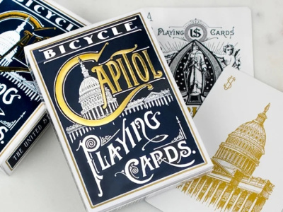 картинка Карты "Bicycle Capitol blue" от магазина Gamesdealer.ru