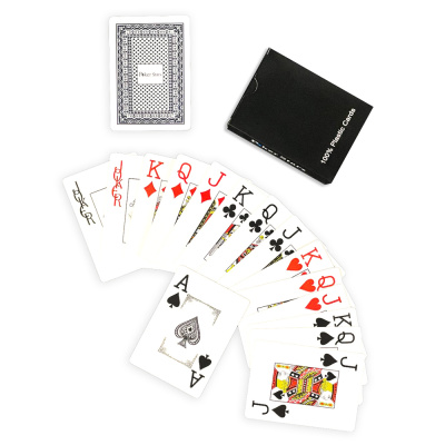 картинка Карты для покера "Poker Stars" 100% пластик, синие от магазина Gamesdealer.ru