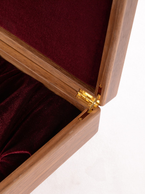 картинка Шахматный ларец Woodgames Орех, 45 мм от магазина Gamesdealer.ru