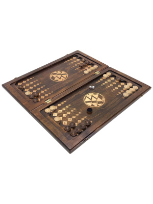 картинка Нарды резные "Витраж 2", Ustyan от магазина Gamesdealer.ru