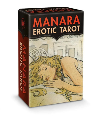 Карты Таро "Mini Tarot - Manara Erotic" Lo Scarabeo / Мини Таро - Манара Эротика