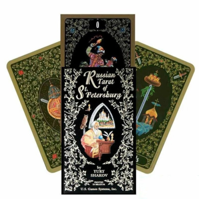картинка Карты Таро "Russian Tarot of St. Petersburg" US Games / Таро Русское Санкт-Петербург от магазина Gamesdealer.ru