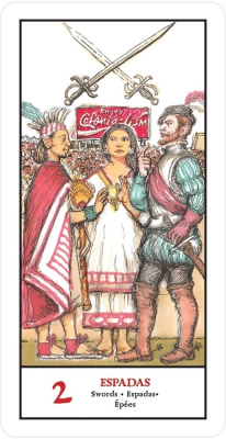 картинка Карты Таро "Tarot Neocolonial De Las Americas" US Games / Неоколониальное Таро Америки от магазина Gamesdealer.ru