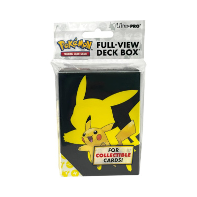 Ultra pro Pikachu Full-View Deck box for Pokemon