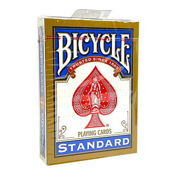 картинка Игральные карты Bicycle Standard 54 карты, синие от магазина GamesDealer.ru