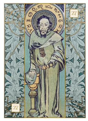 картинка Карты Таро "Alfons Maria Mucha Oracle" Lo Scarabeo / Альфонс Мария Муха Карты Оракула от магазина Gamesdealer.ru