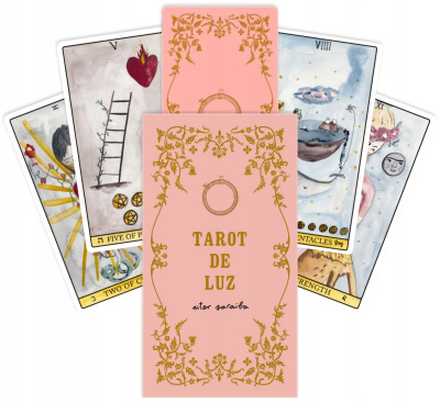 картинка Карты Таро "Tarot de Luz by Aitor Saraiba" Fournier / Колода Света от магазина Gamesdealer.ru