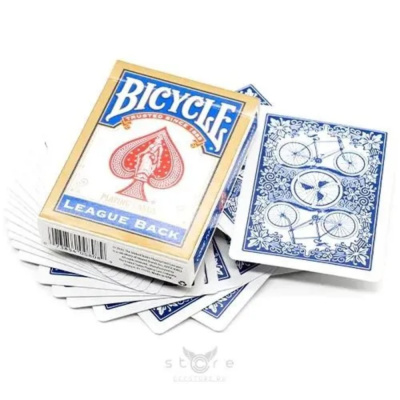 картинка Карты "Bicycle Standard League Back blue" от магазина Gamesdealer.ru