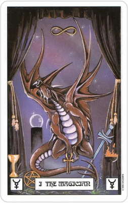 картинка Карты Таро "Dragon Tarot Deck" Италия, US Games / Таро Дракона от магазина Gamesdealer.ru