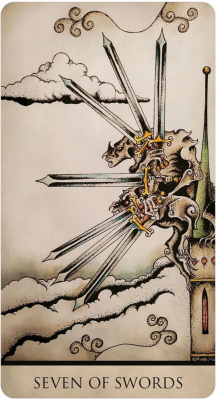 картинка Карты Таро "Tarot Nuages" US Games / Таро Облака от магазина Gamesdealer.ru