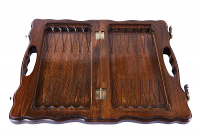 картинка Шахматы + нарды резные с Араратом 30 с ручкой, Haleyan от магазина Gamesdealer.ru