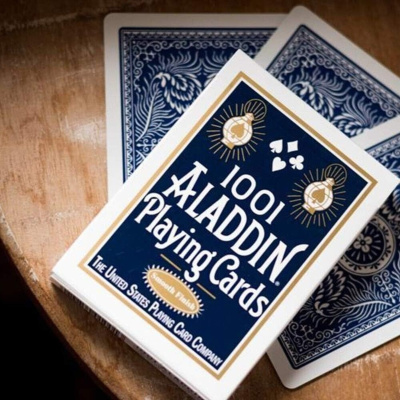 картинка Карты "Bicycle Aladdin Playing Cards blue" от магазина Gamesdealer.ru