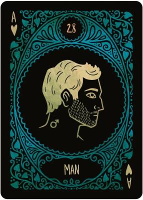 картинка Карты Таро "Folk Art Lenormand" US Games / Народное творчество Ленорман от магазина Gamesdealer.ru