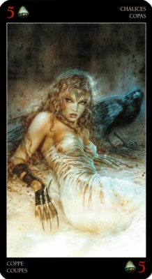 картинка Карты Таро "Royo Royo Dark Tarot" Италия Lo Scarabeo / Тёмное Ройо от магазина Gamesdealer.ru