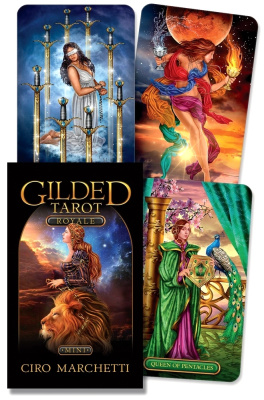 Карты Таро "Gilded Tarot Royale mini Cards" Llewellyn / Королевское Золотое таро мини Карты Таро "Gilded Tarot Royale mini Cards" Llewellyn / Королевское Золотое таро мини
