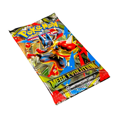 картинка Pokemon Mega Evolution: Mega Evolution Booster Pack (10 Cards) (ENG) от магазина Gamesdealer.ru