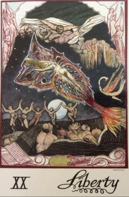 картинка Карты Таро "The William Blake Tarot of the Creative Imagination" Red Feather / Таро Творческого Вооб от магазина Gamesdealer.ru