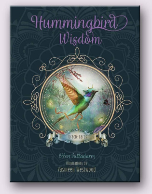 Карты Таро "Hummingbird Wisdom Oracle Cards" Red Feather / Оракул мудрости колибри