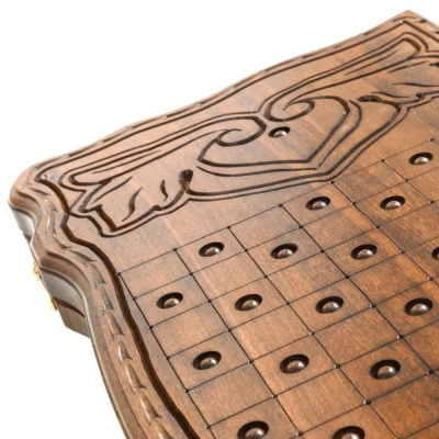 картинка Нарды резные "Лев", Petrosyan от магазина Gamesdealer.ru