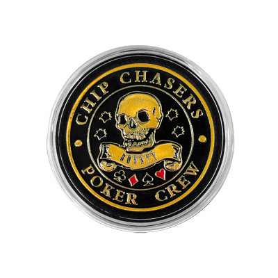 картинка Карт-протектор Card Guard "Chip Chasers Poker Crew (Gold)" от магазина Gamesdealer.ru