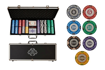 картинка Набор для покера Bullets на 500 фишек от магазина GamesDealer.ru