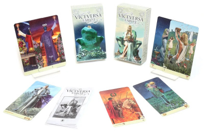 картинка Карты Таро "Filadoro/Corsi Vice Versa Tarot" Lo Scarabeo / Колода Двусторонняя от магазина Gamesdealer.ru