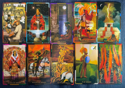 картинка Карты Таро "Alma Latina Tarot", Tarotmania / Альма Латиноамериканское Таро от магазина Gamesdealer.ru