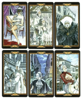 картинка Карты Таро "Raimondo Luca Tarot of Casanova" Lo Scarabeo / Таро Казановы от магазина Gamesdealer.ru