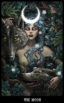 картинка Карты Таро The Slavic Legends Tarot 12cm Gold, Taroteca / Славянские Легенды 12 см золотой срез от магазина Gamesdealer.ru