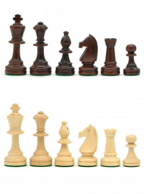 картинка Шахматные фигуры "Стаунтон 5" в полиэтиленовом пакете, Wegiel от магазина Gamesdealer.ru