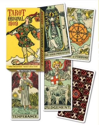 картинка Карты Таро "Tarot Original 1909" Lo Scarabeo / Таро Оригинал 1909 года от магазина Gamesdealer.ru