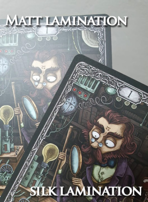 картинка Карты Таро The Dark Mansion Tarot deck 12cm Version 4rd, Taroteca / Темный Особняк, 12 см, золотой с от магазина Gamesdealer.ru