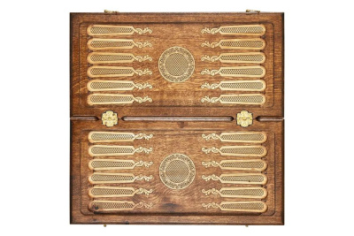 картинка Нарды резные "Герб РФ 2" 50, Mkhitaryan от магазина Gamesdealer.ru