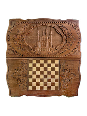 картинка Нарды резные "Мечеть Кул-Шариф", Rasulov от магазина Gamesdealer.ru