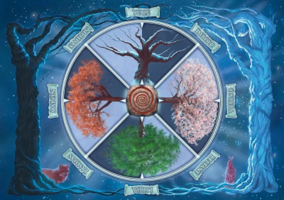 картинка Карты Таро "Witch Crystals Oracle Cards" Lo Scarabeo / Ведьмины кристаллы, бросающие камни для гадан от магазина Gamesdealer.ru