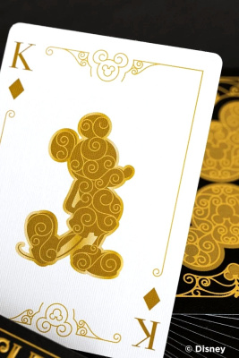 картинка Карты "Bicycle Disney Mickey Standard Index black/gold" от магазина Gamesdealer.ru