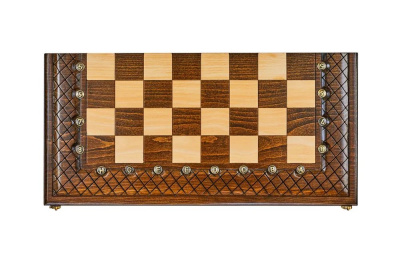 картинка Шахматы + нарды резные "Эндшпиль 1" 60, Simonyan от магазина Gamesdealer.ru